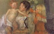 After the bath Mary Cassatt